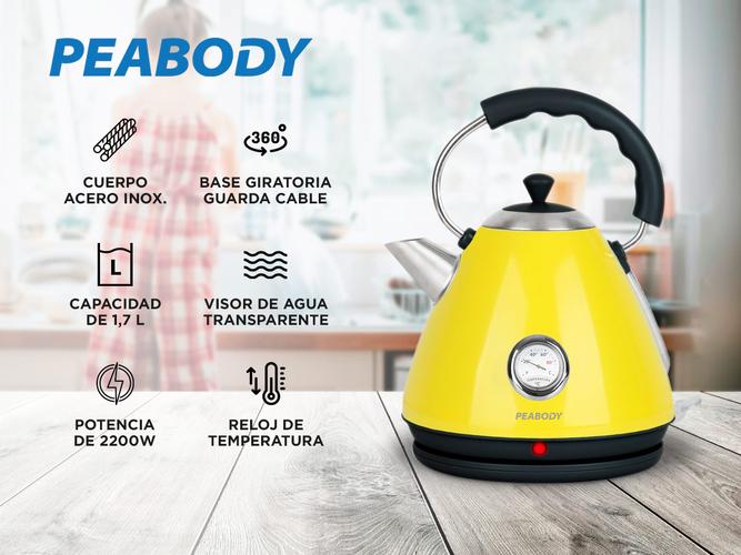 Pava Jarra Eléctrica Peabody KV8213A - 1
