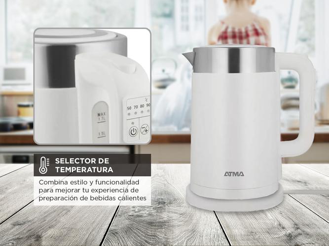 Pava Eléctrica Atma 1.7 Lts PEAT21WDP - 2