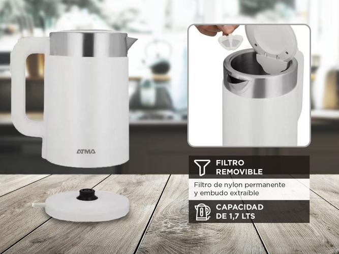 Pava Eléctrica Atma 1.7 Lts PEAT21WDP - 3