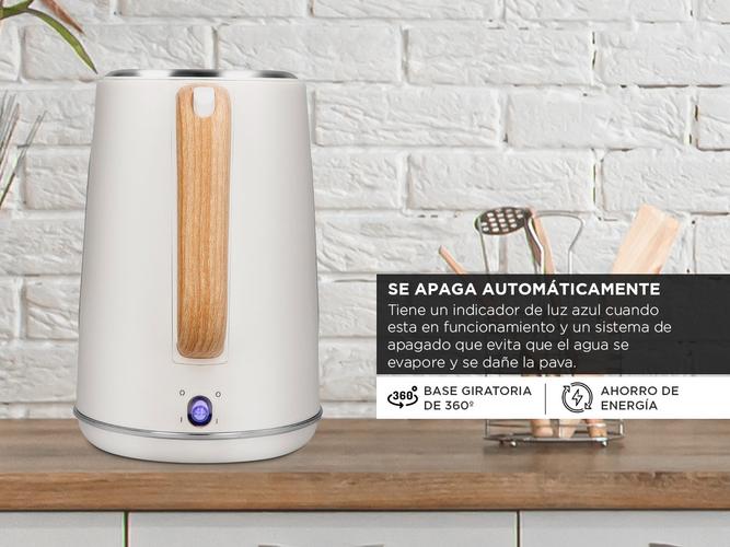 Pava Electrica Atma Jarra 1,7 Litros Nordica PEATW21W - 3
