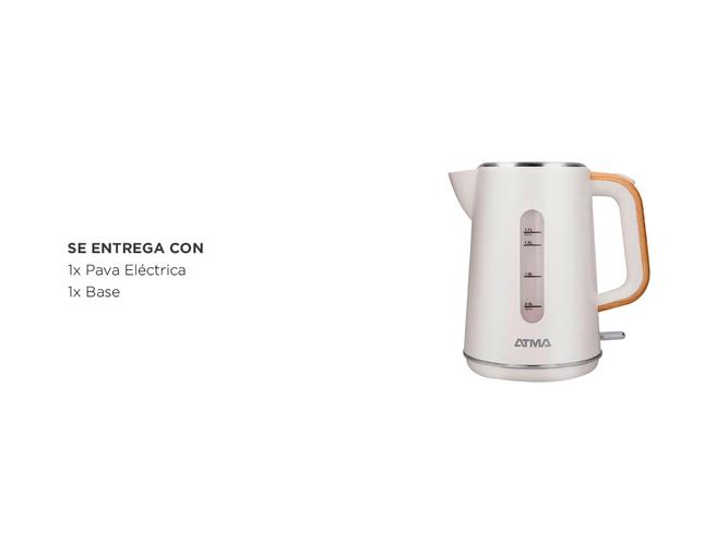 Pava Electrica Atma Jarra 1,7 Litros Nordica PEATW21W - 5