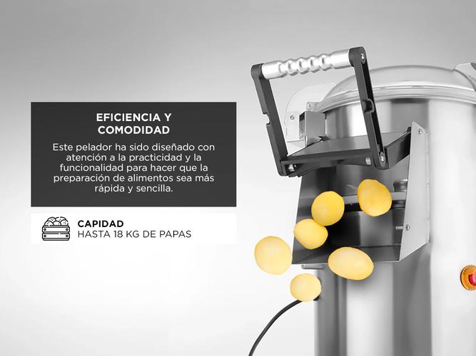Pelador de Papas Moretti Peeler 18 1100 Watts - 3