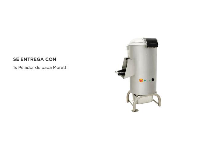 Pelador de Papas Moretti Peeler 18 1100 Watts - 5