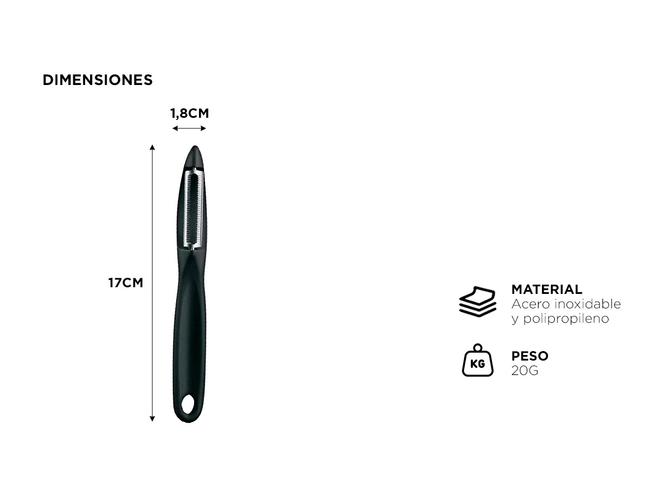 Pelador Universal Gadnic de Acero Inoxidable - 3