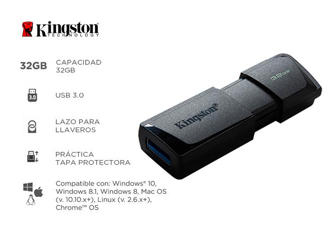 Pen Drive Kingston 32Gb Datatraveler Exodia M 3.2 - 1