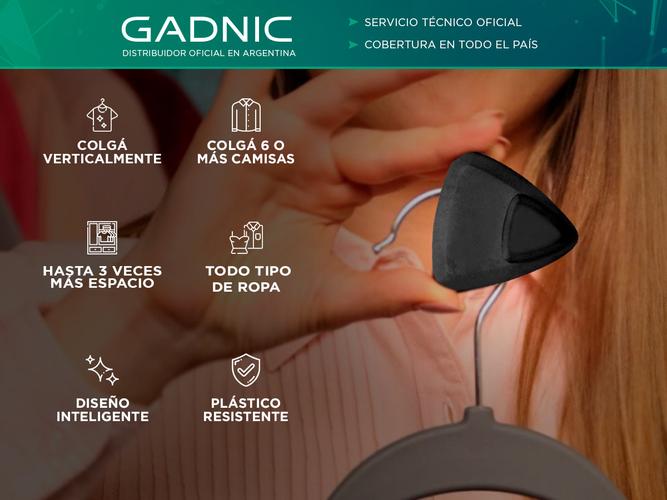 Set x18 Gancho para Percha Gadnic PER08 Colgante - 1