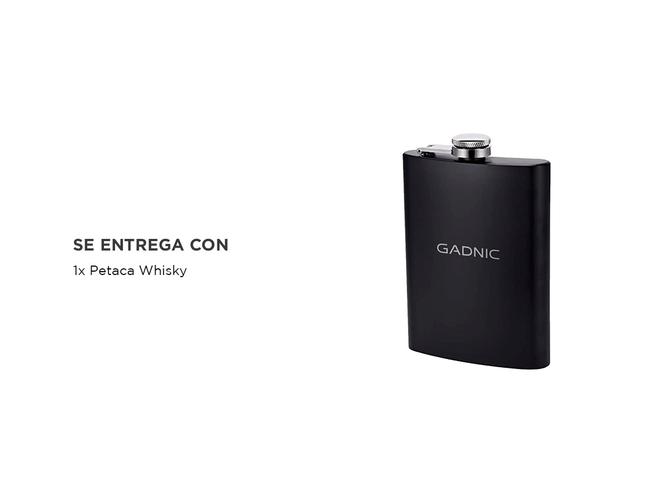 Petaca Whisky Gadnic Acero Inoxidable 236 ml - 5