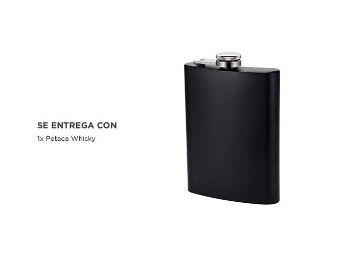 Petaca Whisky Gadnic Acero Inoxidable 236 ml - 5