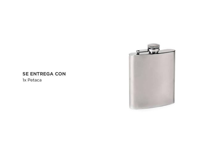 Petaca de Licor y Whisky Gadnic WHX6 Acero inoxidable 236 ml - 5