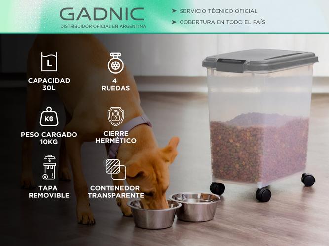 Contenedor Hermético Gadnic Para Alimentos de Mascotas 30L - 1