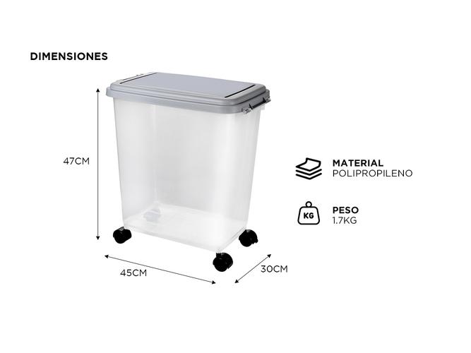 Contenedor Hermético Gadnic Para Alimentos de Mascotas 40L - 3