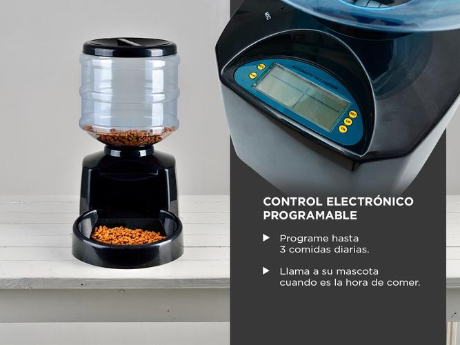 Comedero Automatico Gadnic Para Mascotas Digital - 2