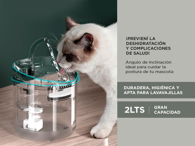 Bebedero Mascotas Gadnic PB4040 2 Litros Automatico - 2