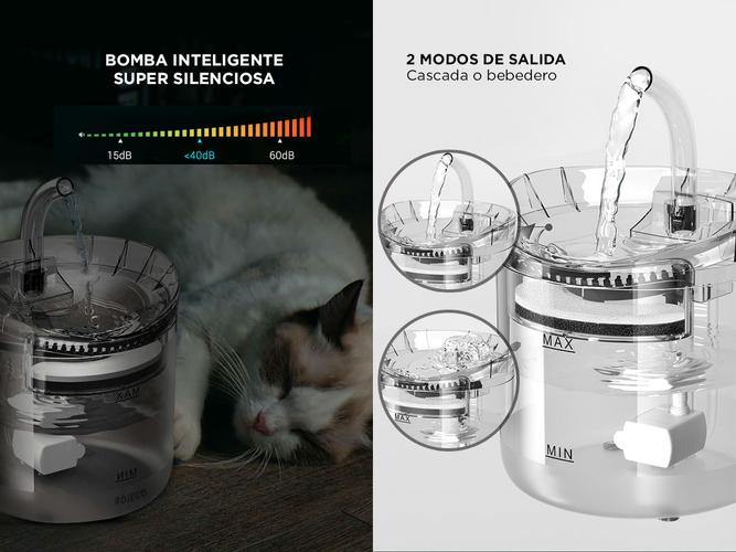 Bebedero Mascotas Gadnic PB4040 2 Litros Automatico - 3