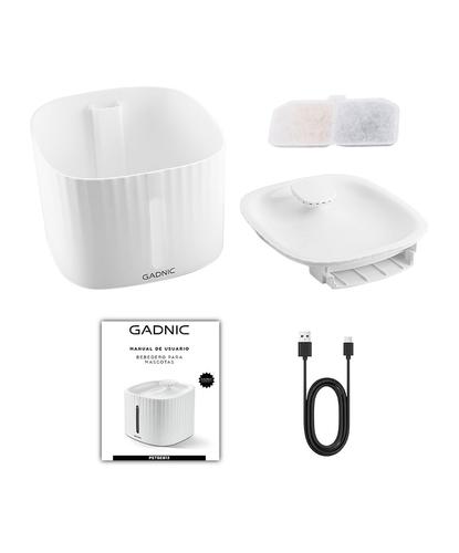 Bebedero Fuente De Agua Gadnic Silenciosa Para Mascotas - 6