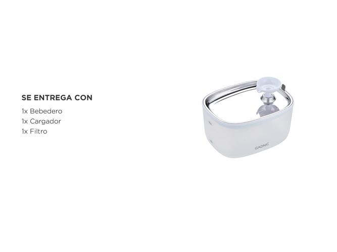 Bebedero Automatico Gadnic Para Mascotas 2 5 Litros - 5