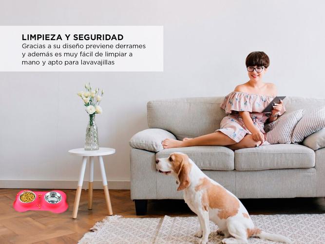 Comedero Doble Gadnic Para mascotas - 2