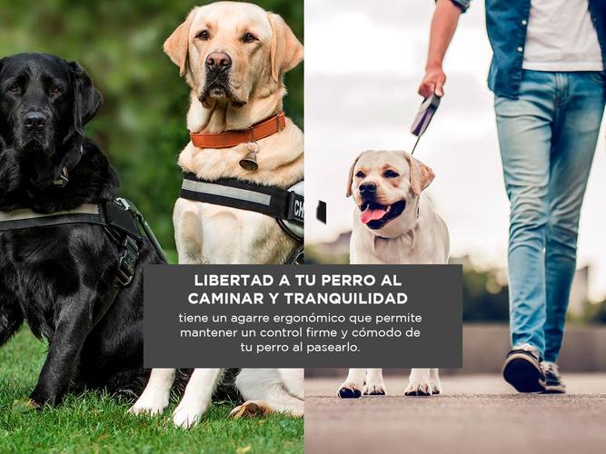 Kit x2 Correa Gadnic Para Perro Extensible 5mts Con Agarre - 2