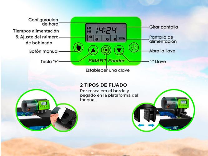 Alimentador Automático Gadnic Peces 200ml - 3