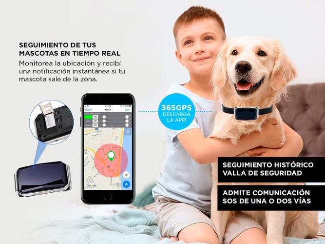 Collar GPS Para Mascotas Gadnic Ubicación en Tiempo Real - 2