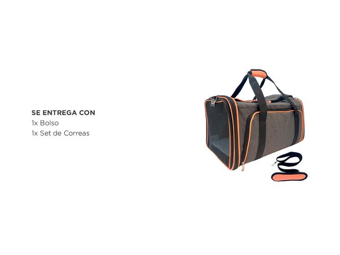 Bolso Transportador Pequeñas Mascotas Gadnic JAU03 Gatos Conejos - 5