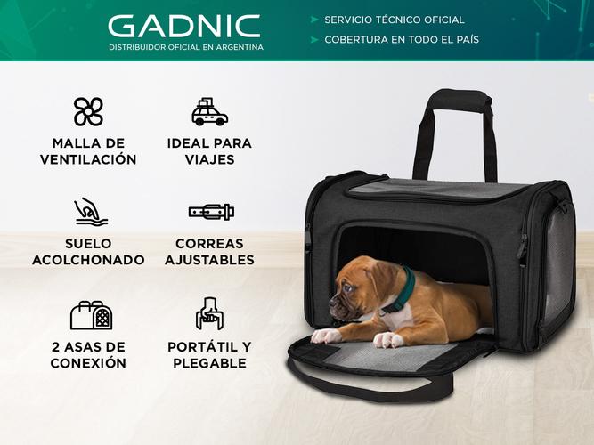 Bolso Transportador Pequeñas Mascotas Gadnic JAU04 Viajes Auto Avión - 1