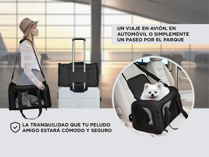Bolso Transportador Pequeñas Mascotas Gadnic JAU04 Viajes Auto Avión - 2