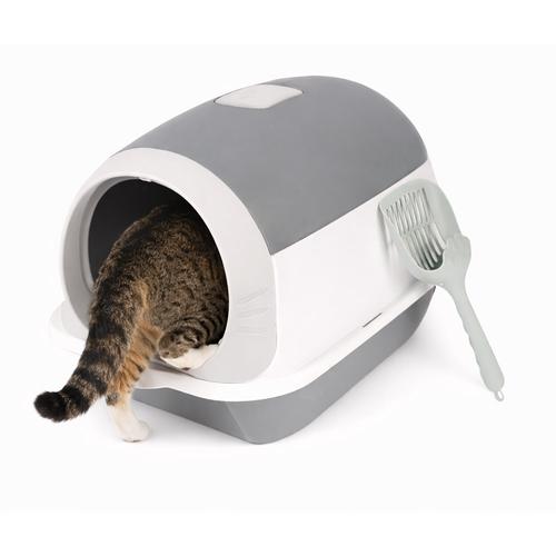 Arenero Cerrado Para Gatos Gadnic PEPT01 Litera Bandeja Anti Olor Con Pala - 0