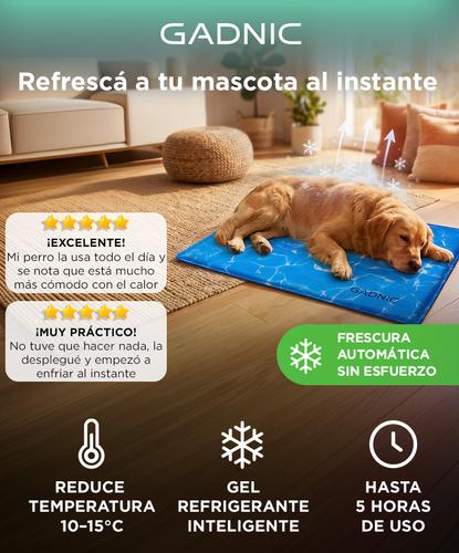 Manta Refrigerante Para Mascotas Gadnic Gel Refrescante Antidesgarro - 1
