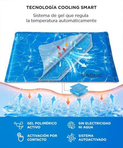 Manta Refrigerante Para Mascotas Gadnic Gel Refrescante Antidesgarro - 2