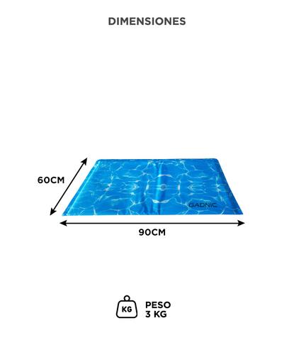 Manta Refrigerante Para Mascotas Gadnic Gel Refrescante Antidesgarro - 5