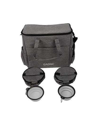 Bolso de Viaje Para Mascotas Gadnic con Bowls y Contenedores 17L Resistente - 6