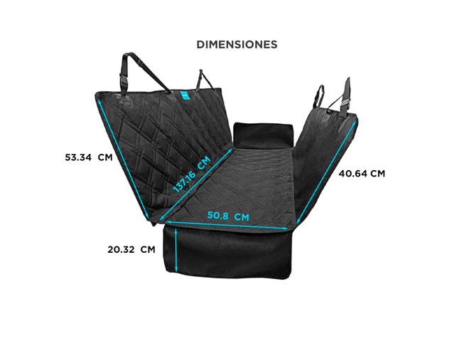 Funda Protectora de Autos + Cinturón Para Mascotas  - 4