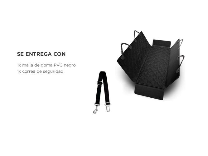 Funda Protectora de Autos + Cinturón Para Mascotas  - 5