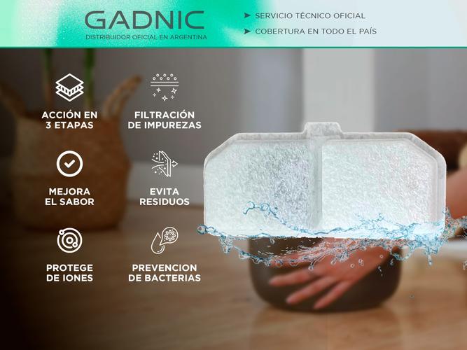 Filtro Para Bebedero de Mascotas Gadnic Agua Potable Compatible con PETBEB13 - 1