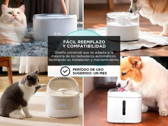 Filtro Para Bebedero de Mascotas Gadnic Agua Potable Compatible con PETBEB13 - 2