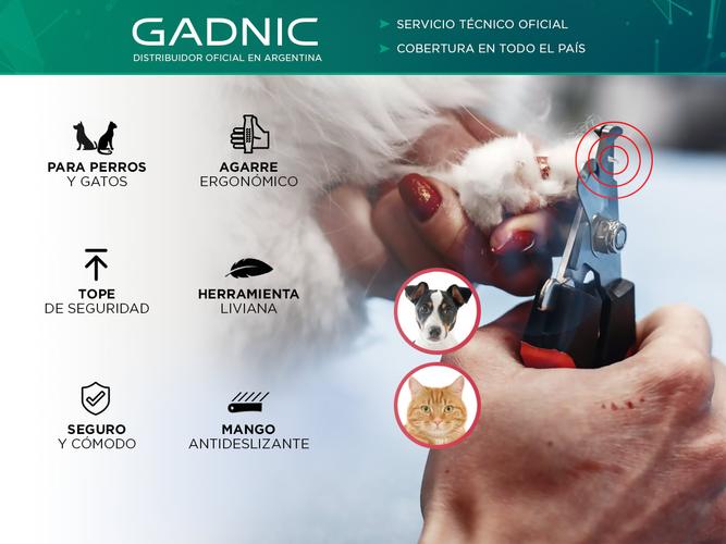 Kit x4 Corta Uñas Alicate Gadnic Para Mascotas - 1