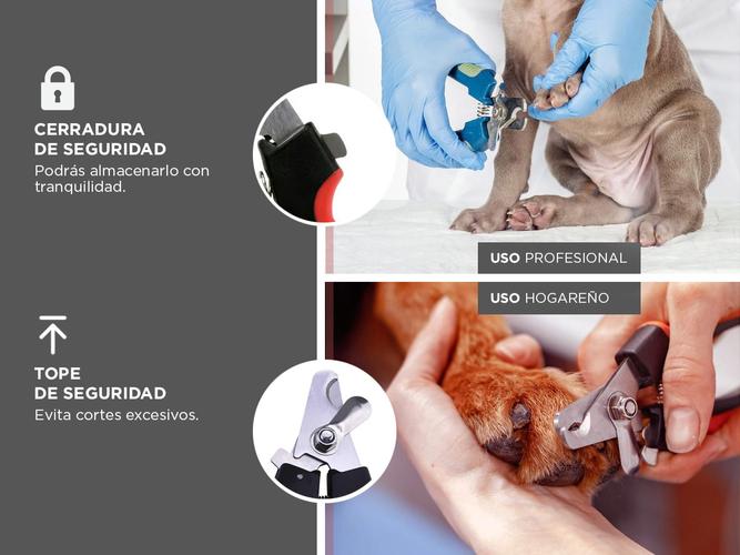 Kit x4 Corta Uñas Alicate Gadnic Para Mascotas - 2