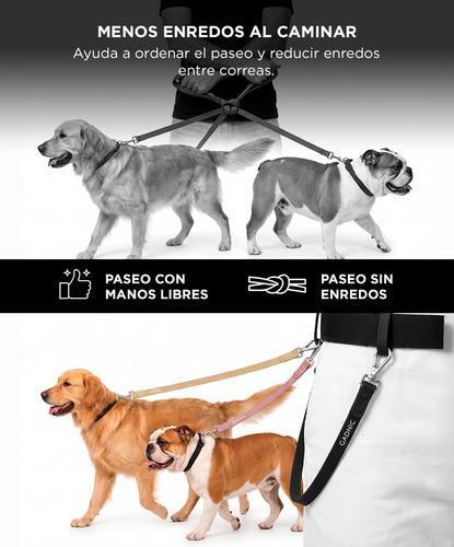 Correa Extensora Antienredos Gadnic 60 Cm PVC Nylon Ganchos Metálicos Reforzados - 2