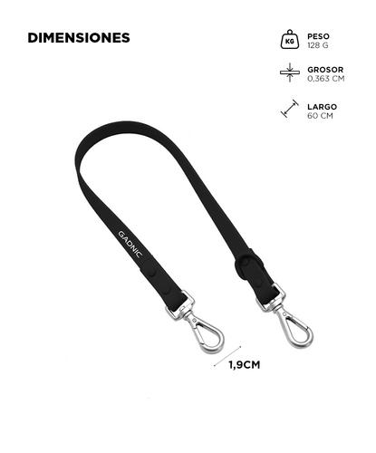 Correa Extensora Antienredos Gadnic 60 Cm PVC Nylon Ganchos Metálicos Reforzados - 5