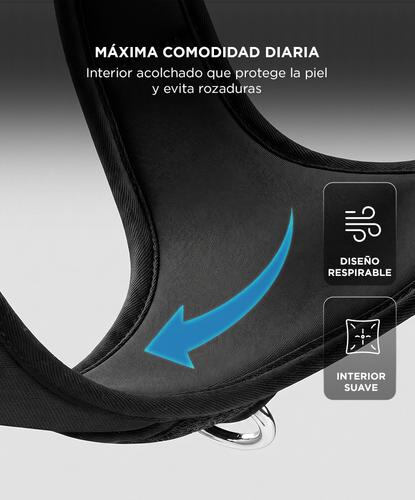 Arnés Para Perro Gadnic Acolchado Ajustable Resistente Paseos Seguros  - 4