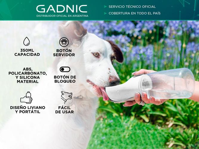 Bebedero de Mascotas Portátil Gadnic PTW1 Botella de Agua - 1