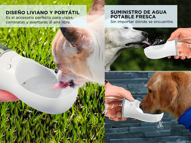 Bebedero de Mascotas Portátil Gadnic PTW1 Botella de Agua - 3