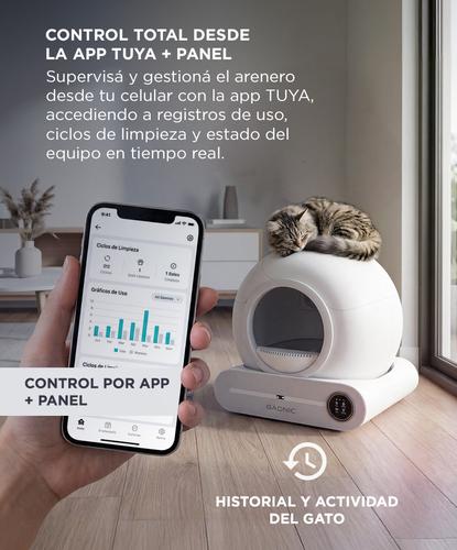 Arenero Autolimpiante Para Gatos Gadnic IFW030 Litera Sin Olor 65 L - 3