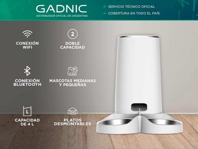 Alimentador Automático Gadnic Para Mascotas Con Control WIFI - 1