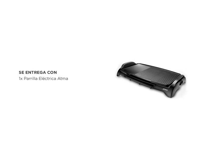 Parrilla Eléctrica Grill Atma Antiadherente 2390W PG4731P - 5