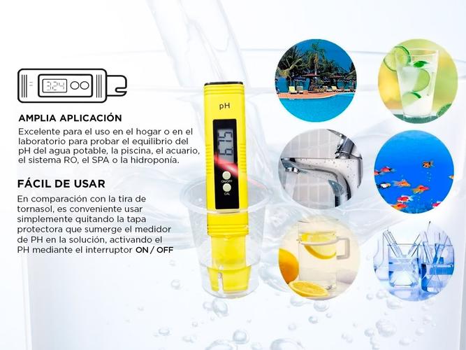 Medidor De PH Digital Calibrado Tester PHmetro - 2