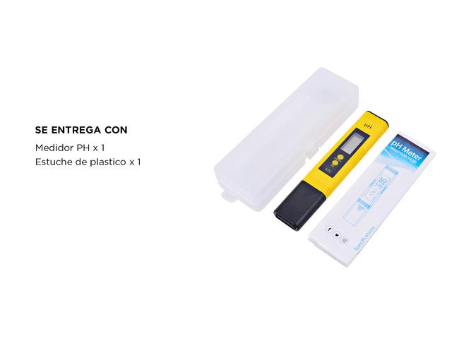 Medidor De PH Digital Calibrado Tester PHmetro - 5