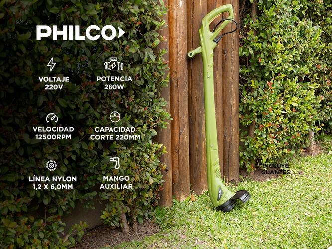 Bordeadora Electrica Philco MJPBO116P 280w Verde - 1