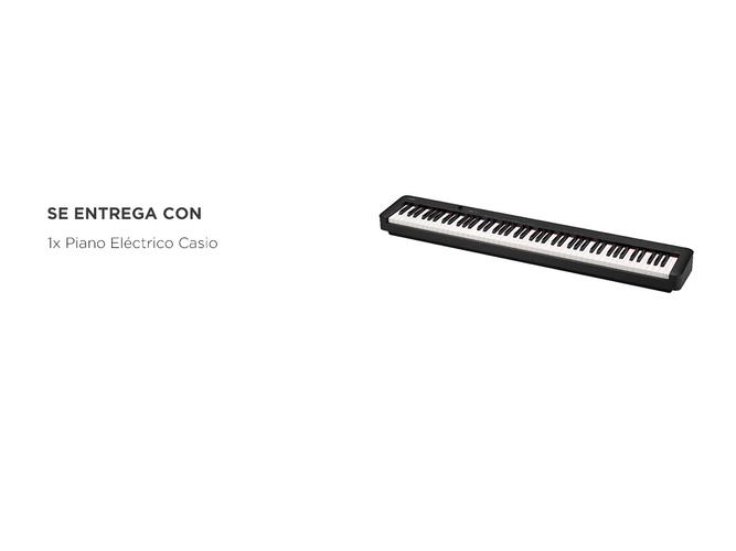 Piano Eléctrico Casio CDP-S110BK  - 4
